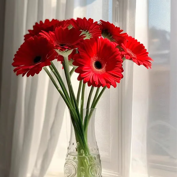 Red African daisy